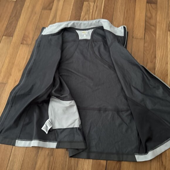 Mountain Hardwear Women's Grey Soft Shell Windstopper Full Zip Vest Size XL - Picture 5 of 5